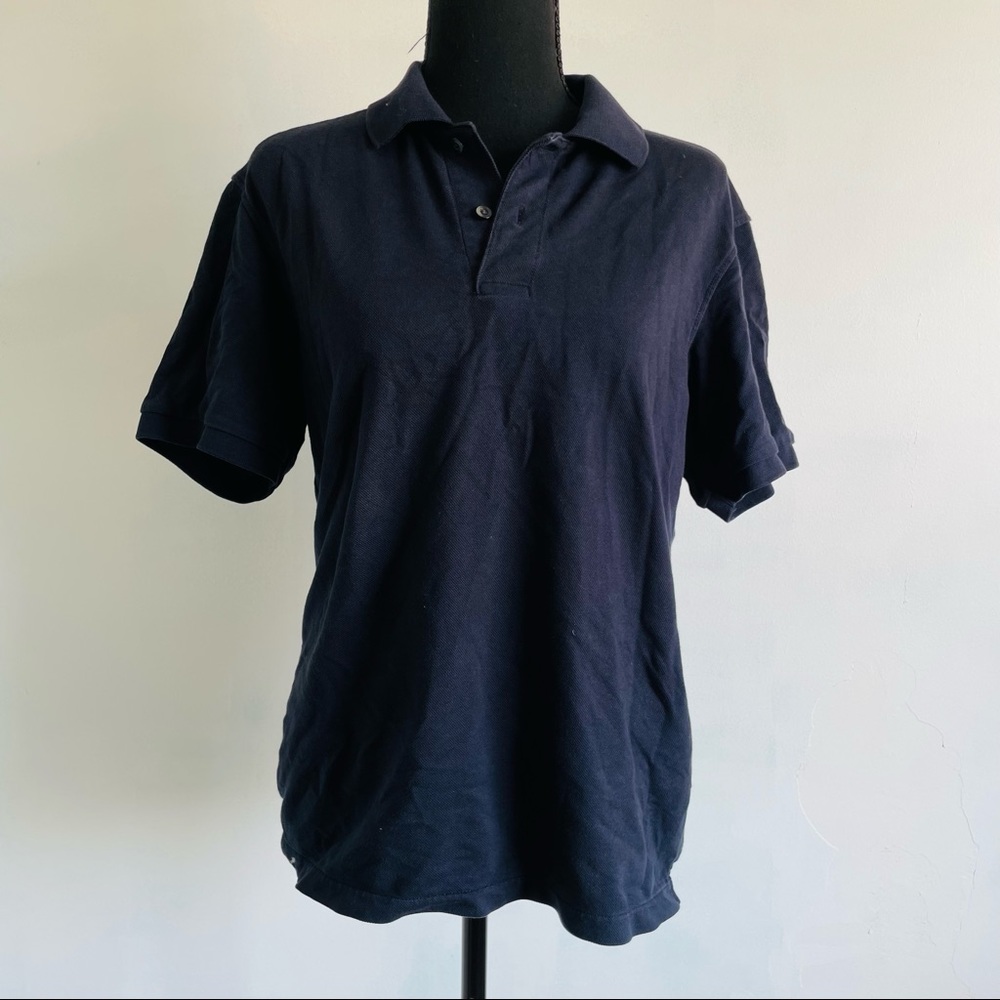 Uniqlo navy blue polo